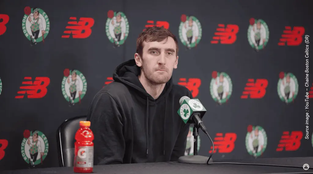 Luke Kornet - YouTube - Chaine Boston Celtics DR