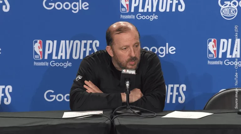 Tom Thibodeau - YouTube - Chaine New York Knicks (DR)