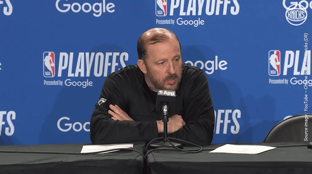 Tom Thibodeau - YouTube - Chaine New York Knicks DR