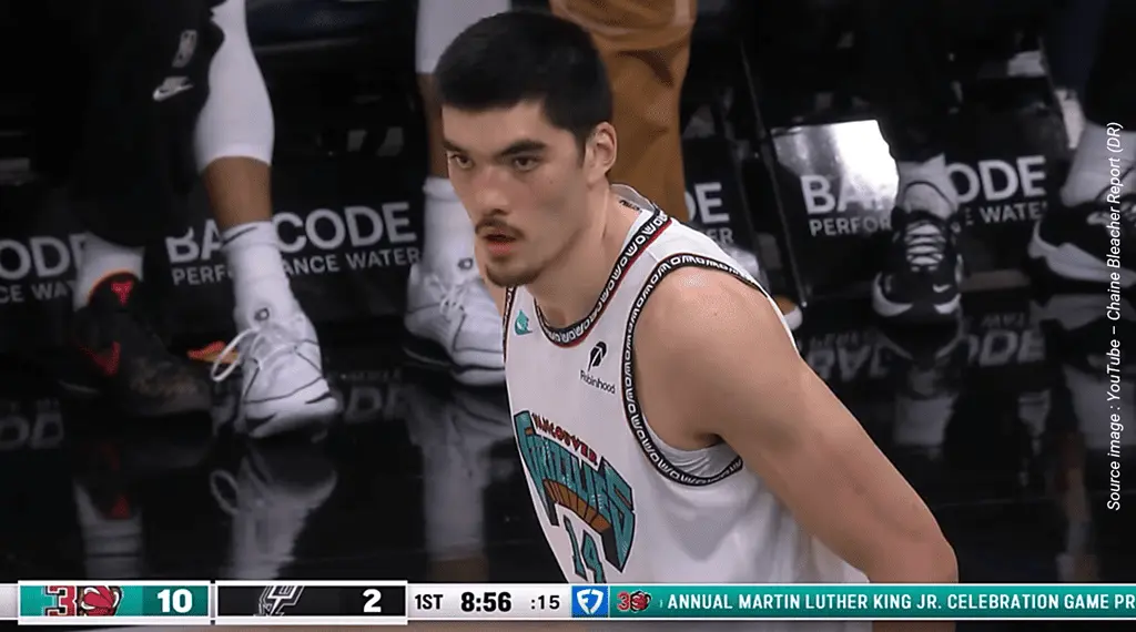 Zach Edey - YouTube - Chaine Bleacher Report DR