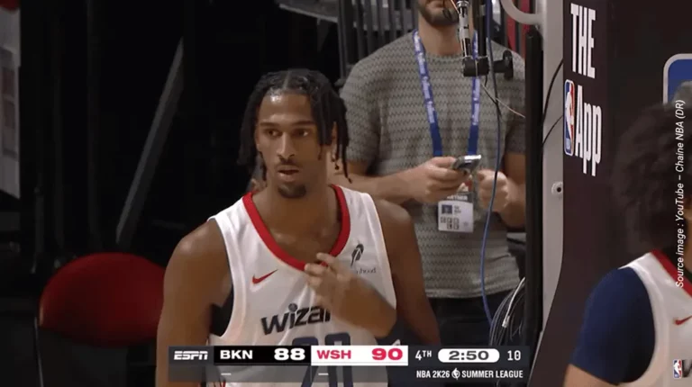 Alex Sarr - YouTube - Chaine NBA (DR)