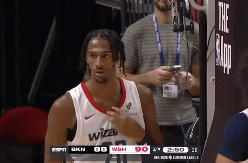 Alex Sarr - YouTube - Chaine NBA (DR)