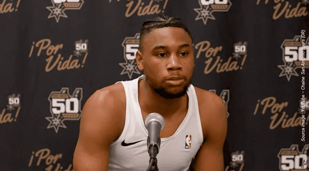 Blake Wesley - YouTube - Chaine San Antonio Spurs DR