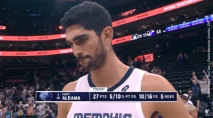 Santi Aldama - YouTube - Chaine Memphis Grizzlies (DR)