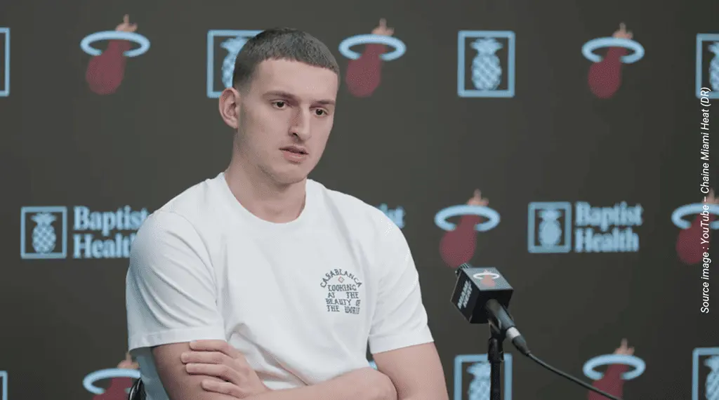 Nikola Jovic - YouTube - Chaine Miami Heat (DR)